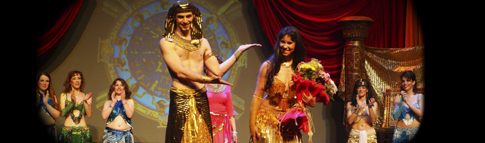 Espectaculo Danza Oriental de Yasmina Andrawis Reina del Nilo